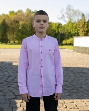 Сорочка зі стійкою