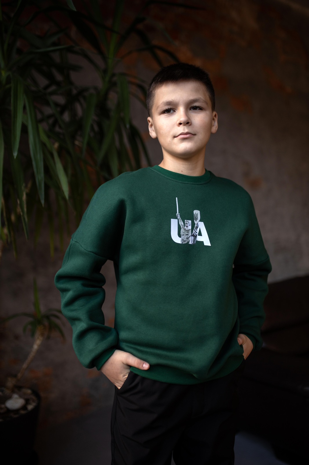 Світшот на флісі Батьківщина Мати Світшот на флісі Батьківщина Мати