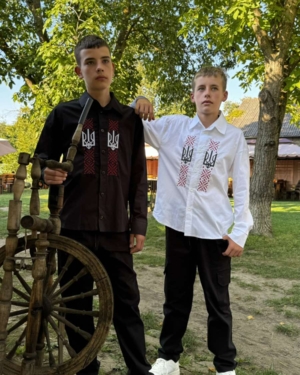 Сорочка ТРИЗУБ - Чорний, 176