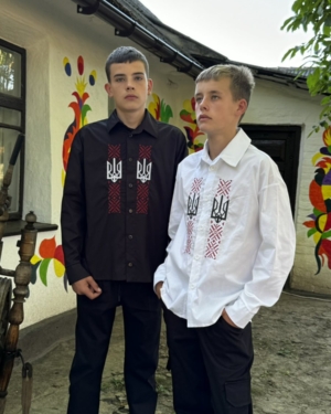 Сорочка ТРИЗУБ - Чорний, 176