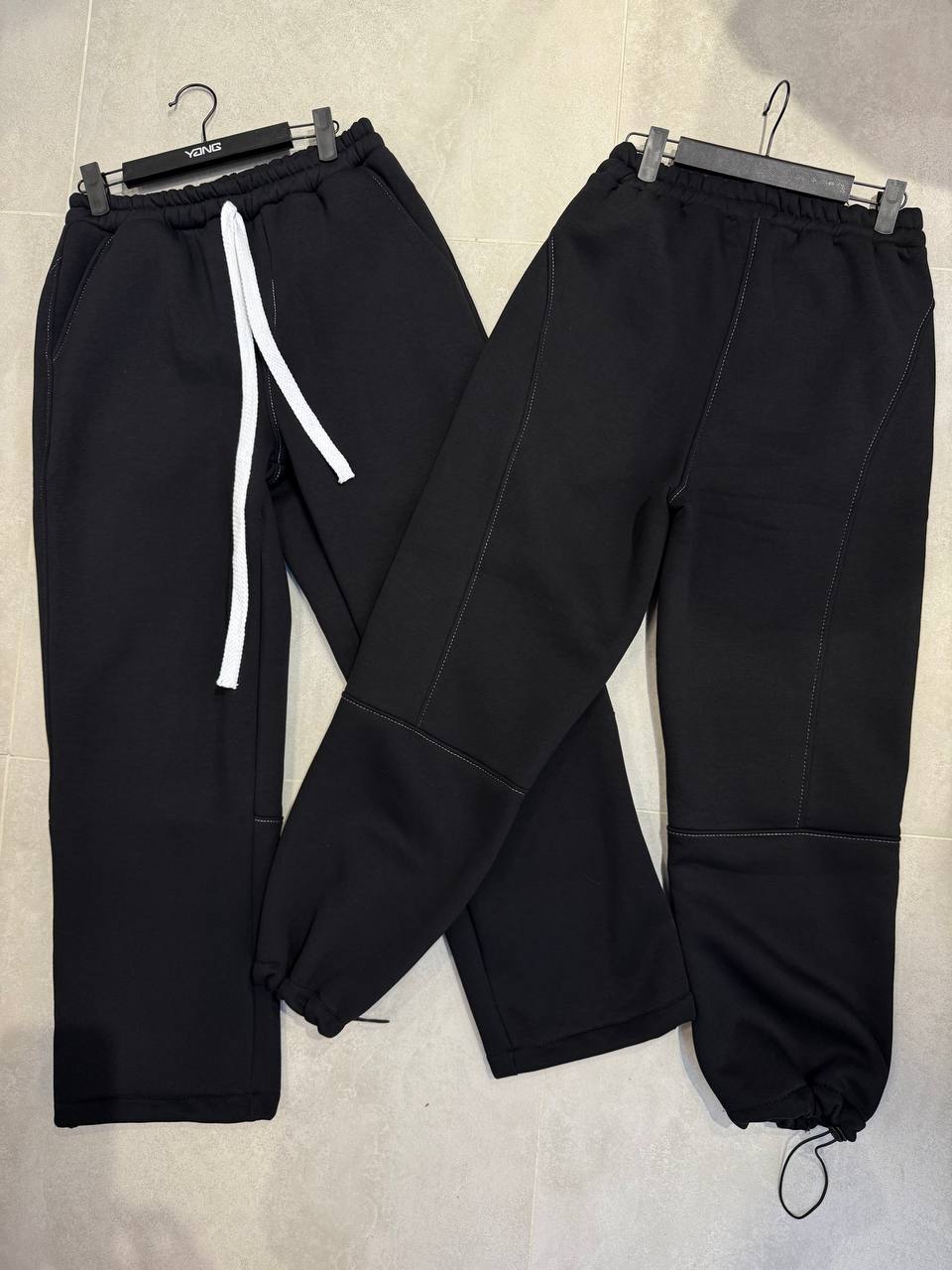 Спортивні штани на флісі BAGGI X White Спортивні штани на флісі BAGGI X White