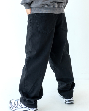 Джинси БАГГІ  з прошивкою на резинці152-182