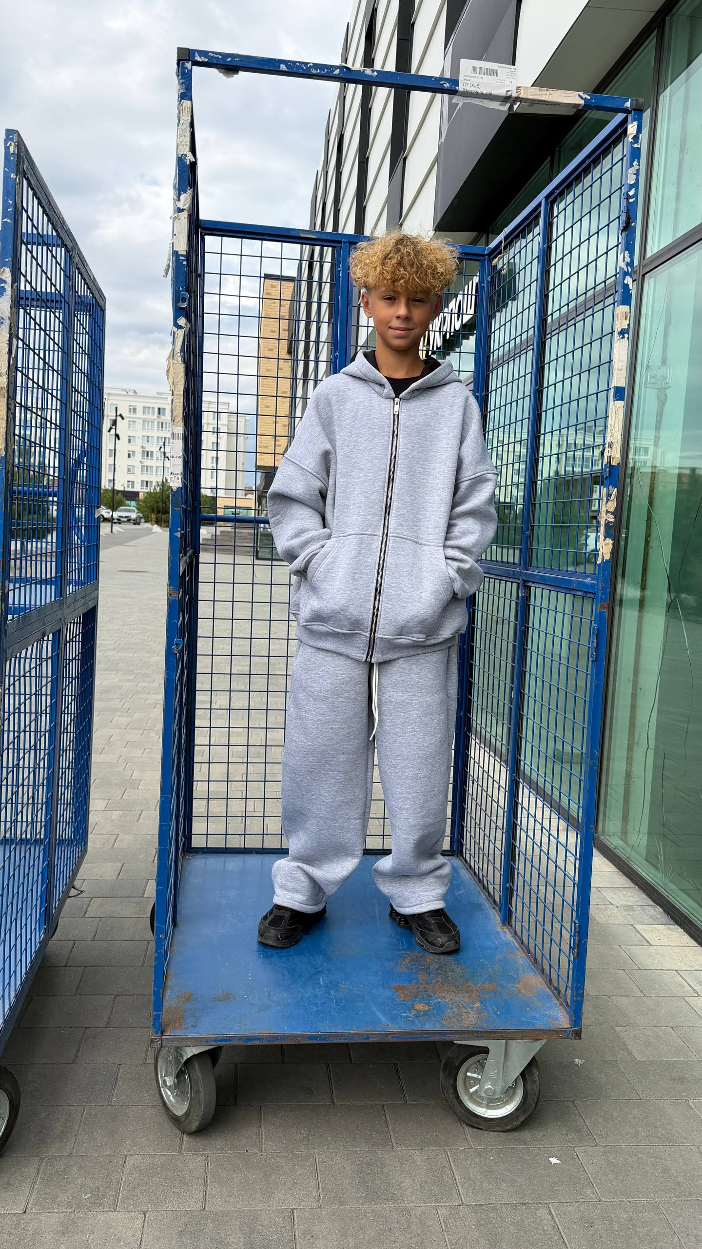 Спортивні штани на флісі BIG BAGGI Спортивні штани на флісі BIG BAGGI